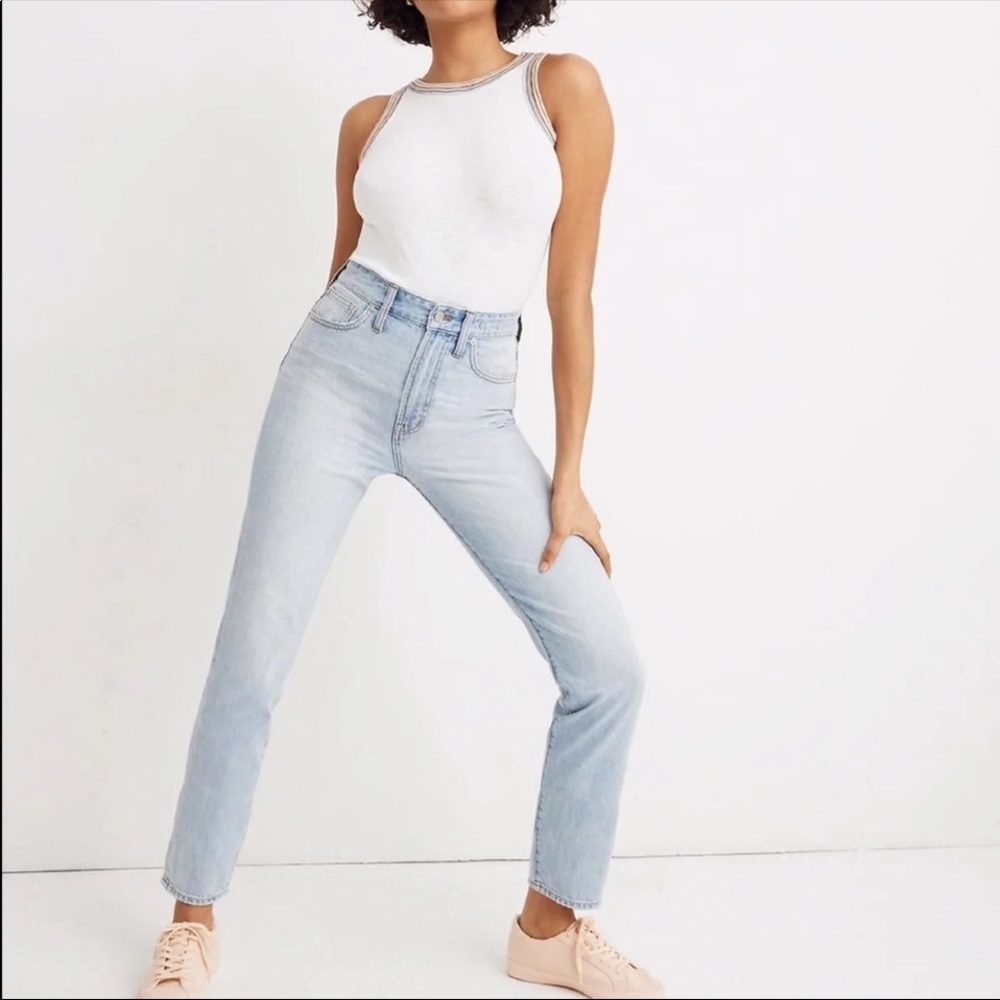 Madewell Curvy Fit high waisted Jeans
